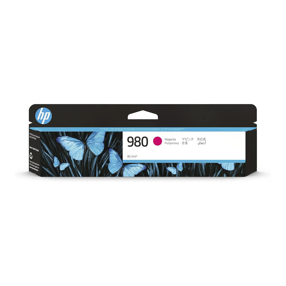 Cartuccia Magenta Originale HP 980 D8J08A - Inchiostro per HP OfficeJet Enterprise