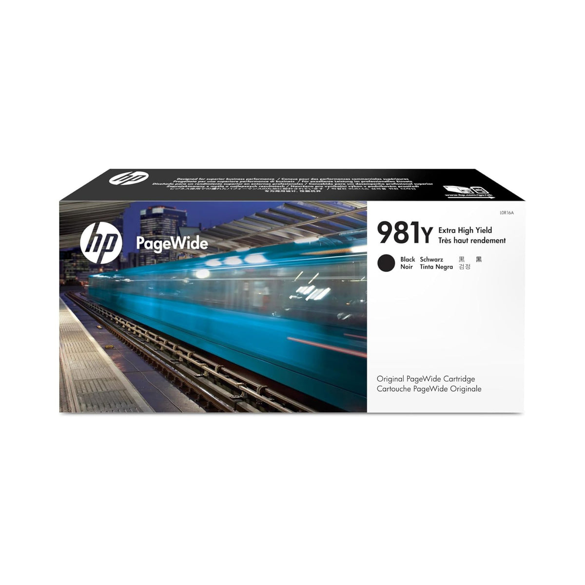 Cartuccia Nero Originale Elevata Capacità - HP 981Y L0R16A Inchiostro PageWide