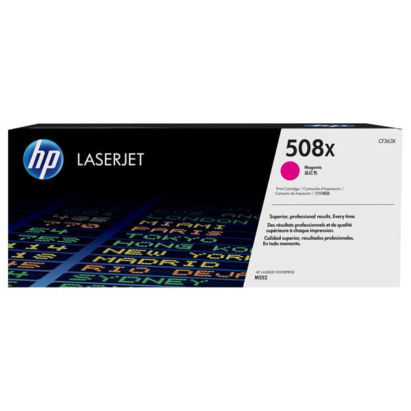 TONER HP ORIGINALE MAGENTA - 508X Codice: CF363X
