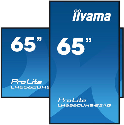 MONITOR IIYAMA 65" 3840x2160, uhd va panel - LH6560UHS-B2AG