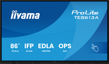 iiyama ProLite TE8613A-B3AG - Display Interattivo 86" 4K EDLA
