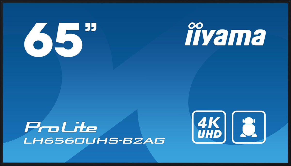 MONITOR IIYAMA 65" 3840x2160, uhd va panel - LH6560UHS-B2AG