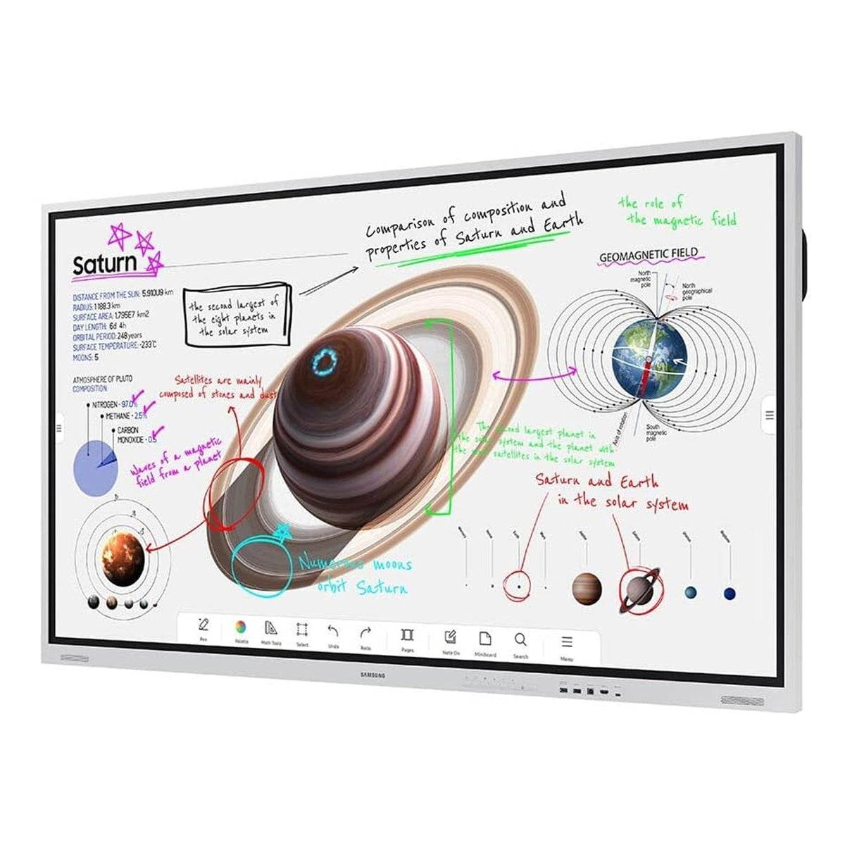 Samsung Flip Pro WM85B 85" lavagna digitale interattiva - Codice LH85WMBWLGCXEN